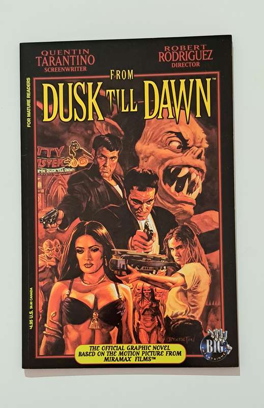 From Dusk Till Dawn GN (1996 Big) Movie Adaptation #1 - 1ST printing rare comic book collectable