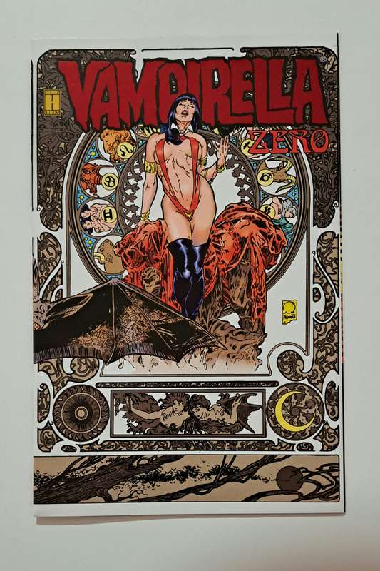 Dynamic Forces Vampirella (1992 Harris 1st Series) #0RED rare comic book collectable