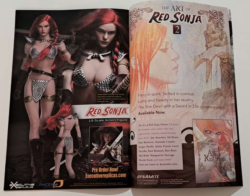 Dynamite Comics Red Sonja (2016) Volume 4 #0 Rare collectable comic book