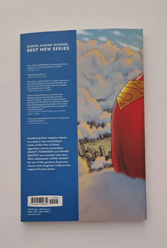 DC comics All Star Superman TPB (2018 DC Label Edition) #1 comic book collectable