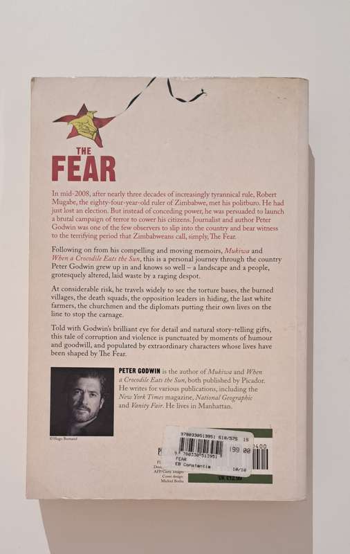 The Fear The Last Days Of Robert Mugabe By Peter Godwin Africa History politics biography memoir