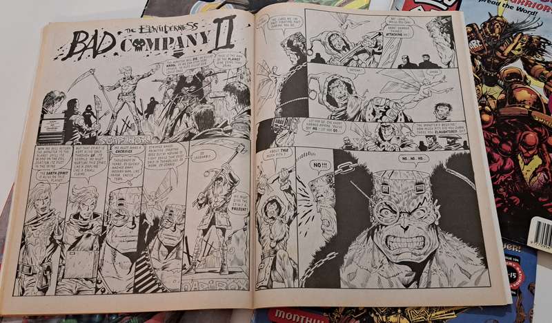 5x The Best Of 2000AD Judge dredd vintage old rare retro comic books Fleetway & IPC magazine's