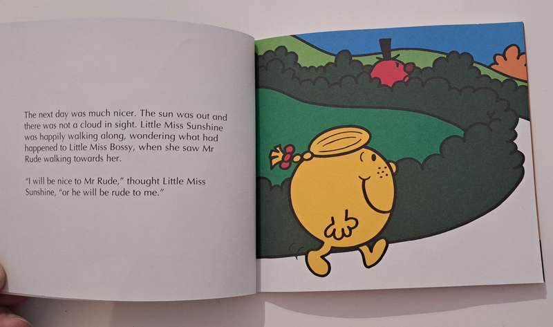 Little Miss Sunshine And The Wicked Witch By Roger Hargreaves children kids classics picture books
