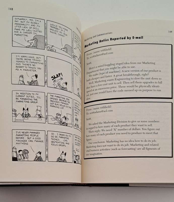 The Dilbert Principle By Scott Adams comic comedy humor business finance workplace