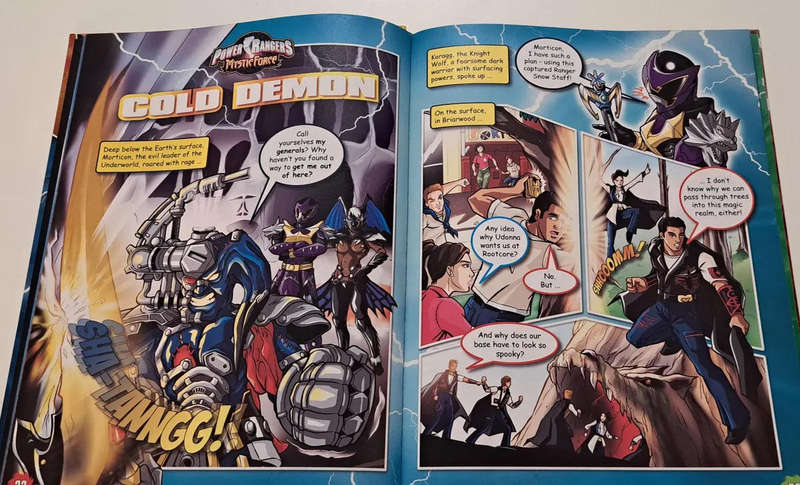 Power Rangers Mystic Force Annual 2008 comic cartoon book TV show boys kids children