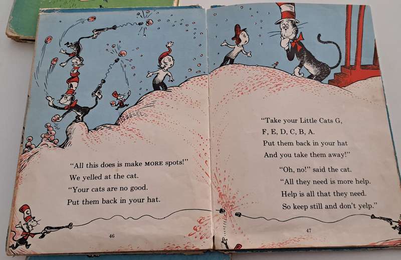 3x Dr Seuss, Stanley & Janice Berenstain, PD Eastman classic kids children's story picture books