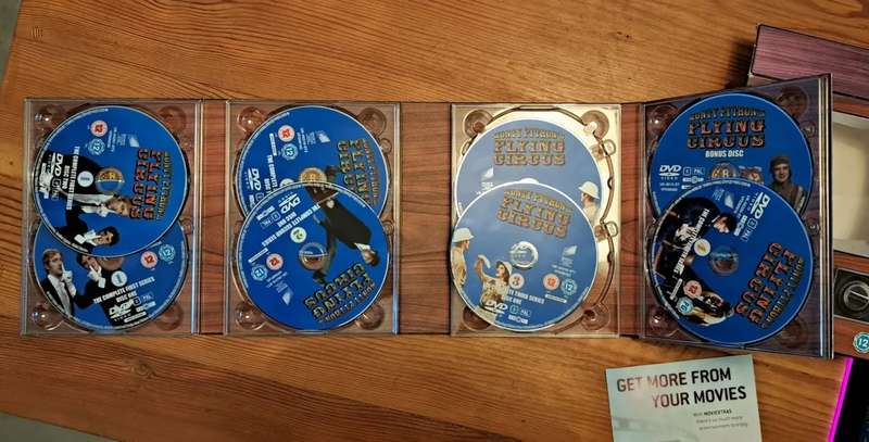 Monty Python's Flying Circus Complete boxset DVD movies classic vintage rare
