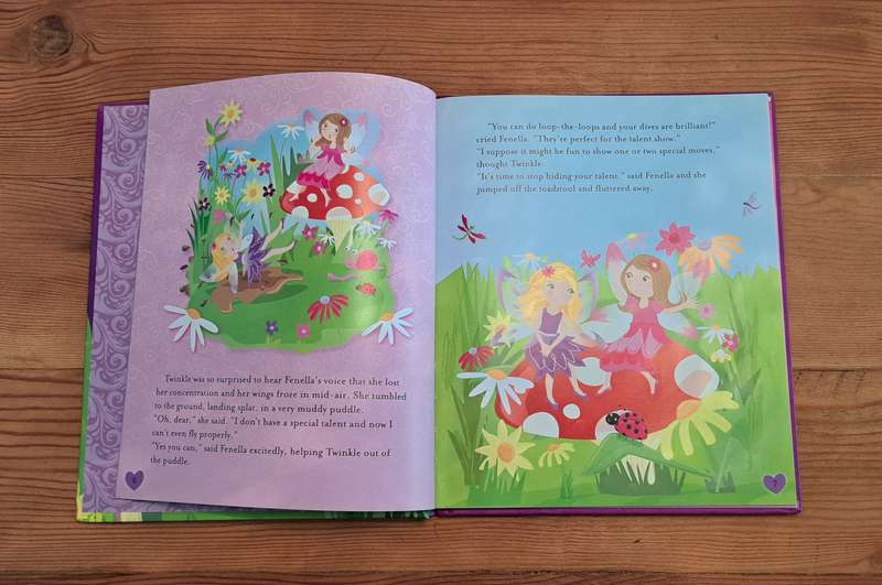 5 Minute Tales Fairy Stories kids children's little girls bedtime story book