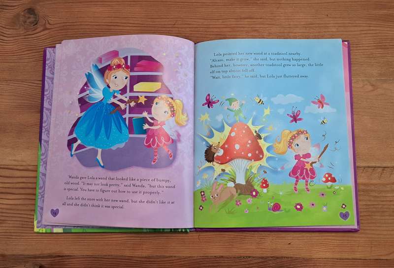 5 Minute Tales Fairy Stories kids children's little girls bedtime story book