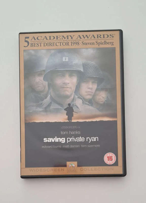 Saving Private Ryan DVD movie film war army military epic drama 5x Academy Awards Steven Spielberg