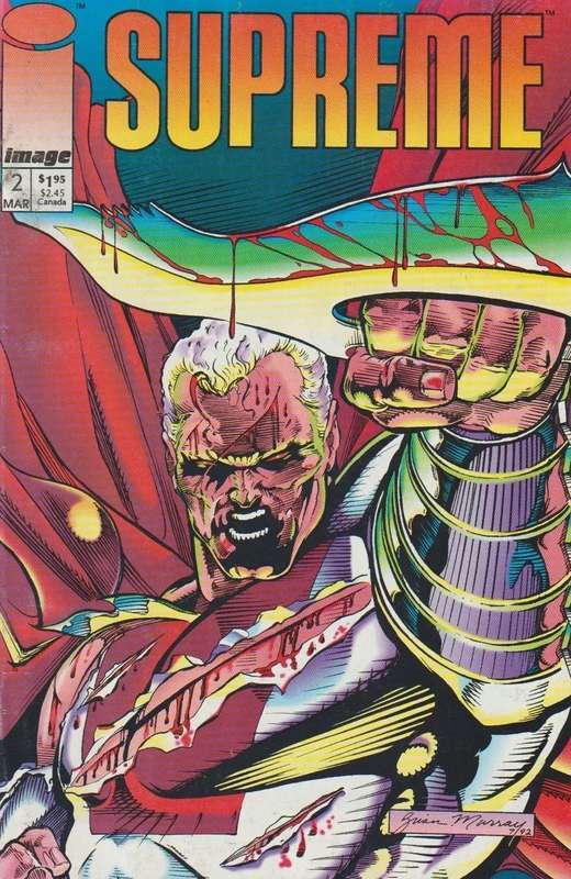 Image comics Supreme (1993) #2 rare vintage collectable