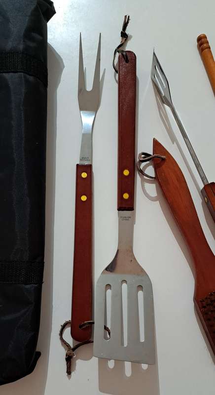 9 Piece Braai Set including carry bag