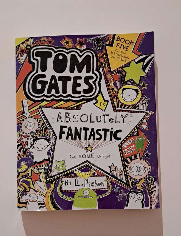 Tom Gates Is Absolutely Fantastic By L Picon children humor fiction kids diary comedy school kids