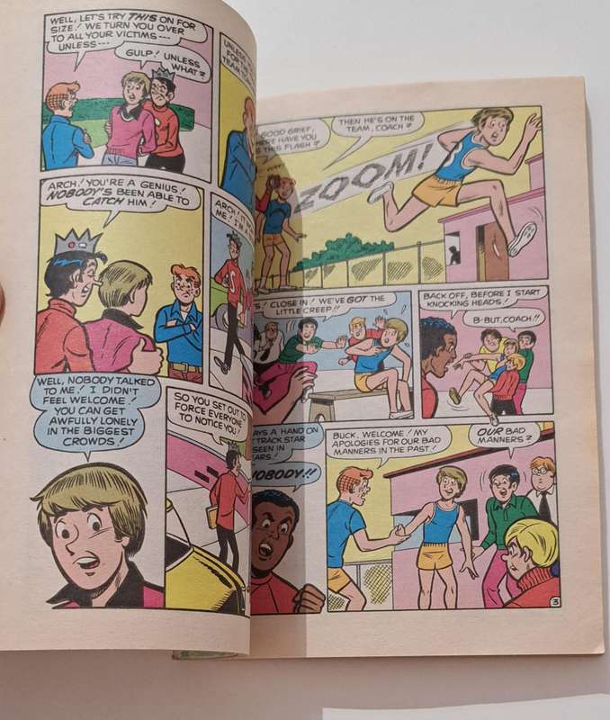 Achie's Pals n Gals Double digest #33 dated 1998 cartoon comic book strip classic