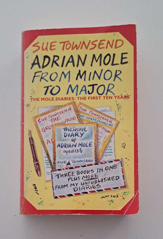 Adrian Mole From  minor to Major By Sue Townsend fiction humor comedy kid's children's classic novel