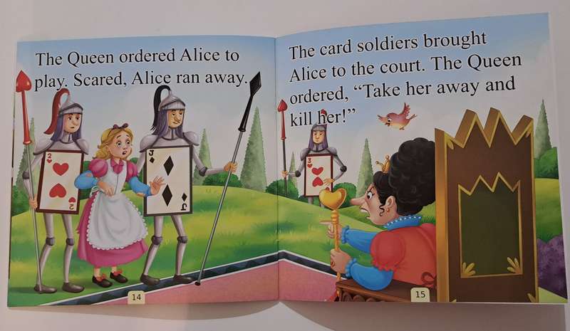 My Favourite Fairy Tales - Alice In Wonderland Large Print picture book kids children's ***SOLD****