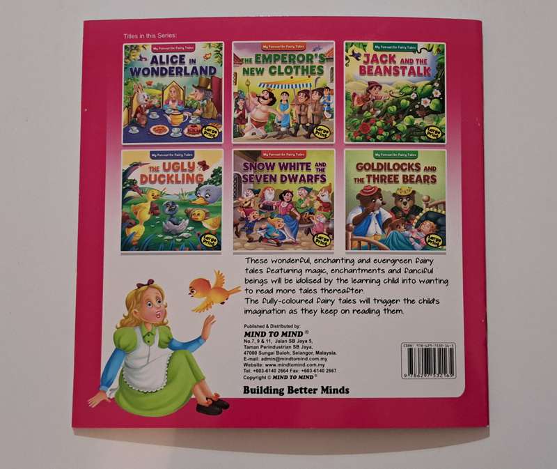 My Favourite Fairy Tales - Alice In Wonderland Large Print picture book kids children's ***SOLD****