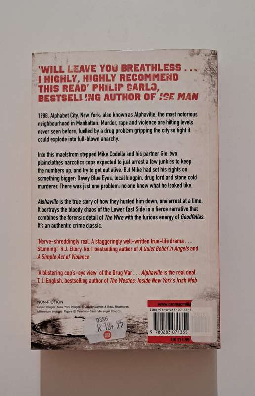 Alphaville New York 1988 Welcome to H_eroin City Michael Codella true crime history biography police