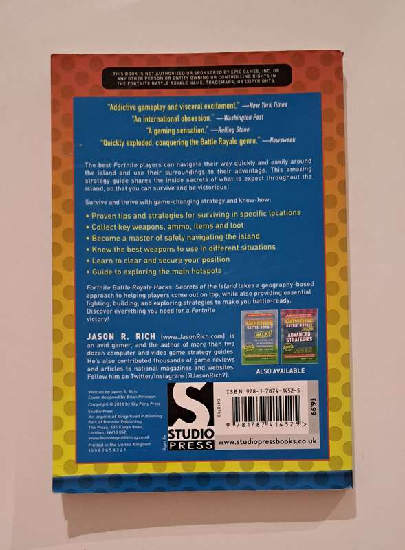 An Unofficial Fortnite Guide Battle Royale Hacks Secrets Of The Island gaming pc computer games