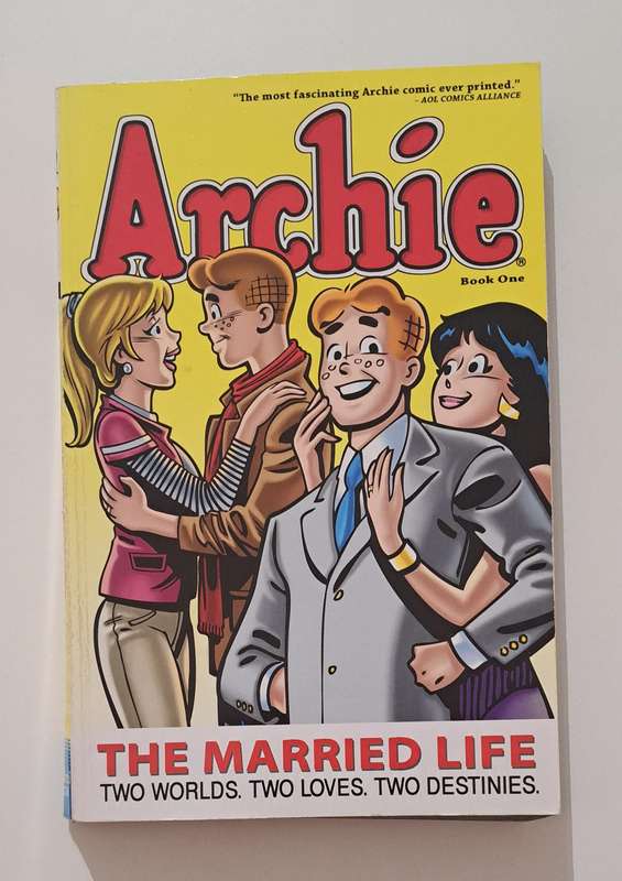 Archie The Married Book 1 Life Two Worlds Two Lovers Two Destinies cartoon comic graphic novel class
