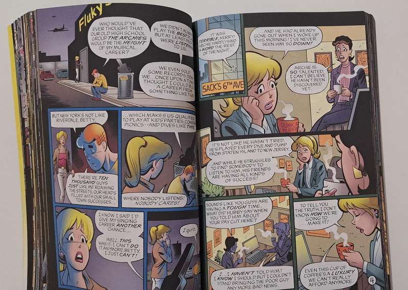 Archie The Married Book 1 Life Two Worlds Two Lovers Two Destinies cartoon comic graphic novel class