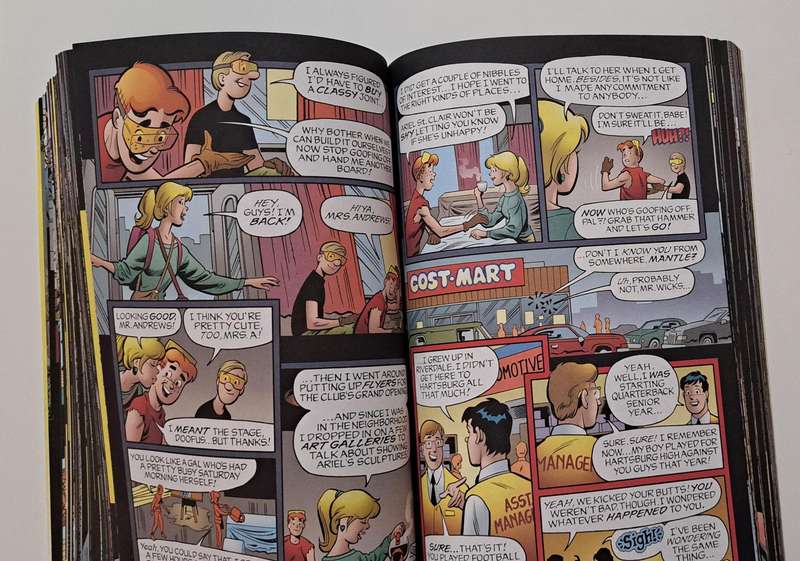Archie The Married Book 1 Life Two Worlds Two Lovers Two Destinies cartoon comic graphic novel class