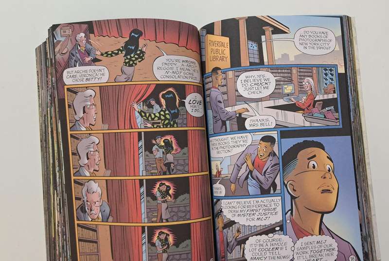 Archie The Married Book 1 Life Two Worlds Two Lovers Two Destinies cartoon comic graphic novel class