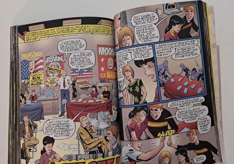 Archie The Married Book 1 Life Two Worlds Two Lovers Two Destinies cartoon comic graphic novel class