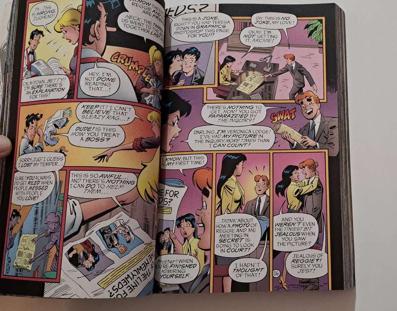Archie The Married Book 2 Life Two Worlds Two Lovers Two Destinies cartoon comic graphic novel class
