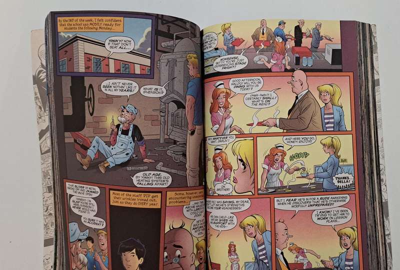 Archie The Married Book 2 Life Two Worlds Two Lovers Two Destinies cartoon comic graphic novel class