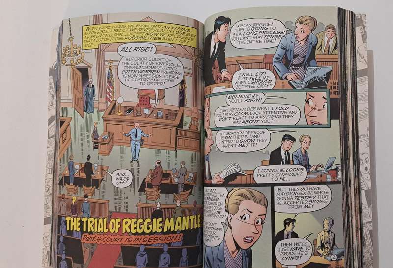 Archie The Married Book 2 Life Two Worlds Two Lovers Two Destinies cartoon comic graphic novel class