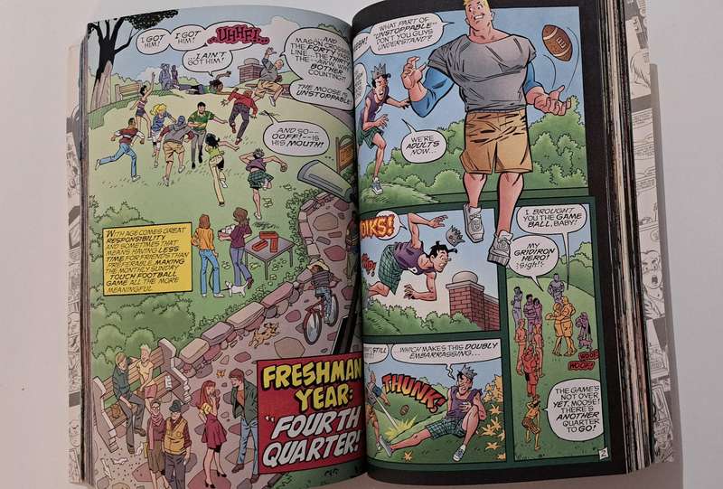 Archie The Married Book 2 Life Two Worlds Two Lovers Two Destinies cartoon comic graphic novel class