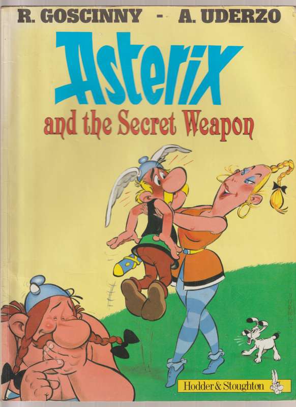 Asterix And The Secret Weapon By Goscinny & Uderzon cartoon classic comic collectable
