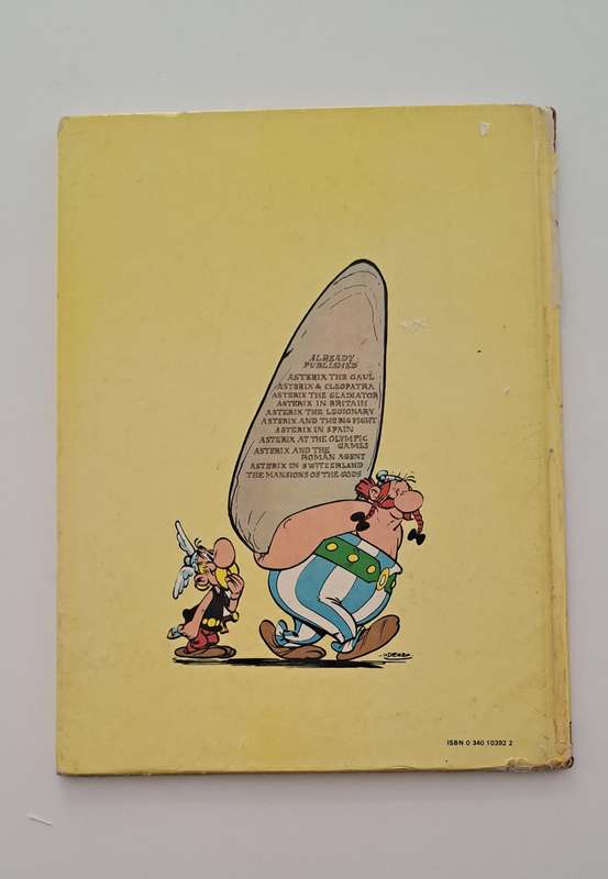 Asterix The Legionary By Goscinny & Uderzo book cartoon comic graphic novel classic collectable