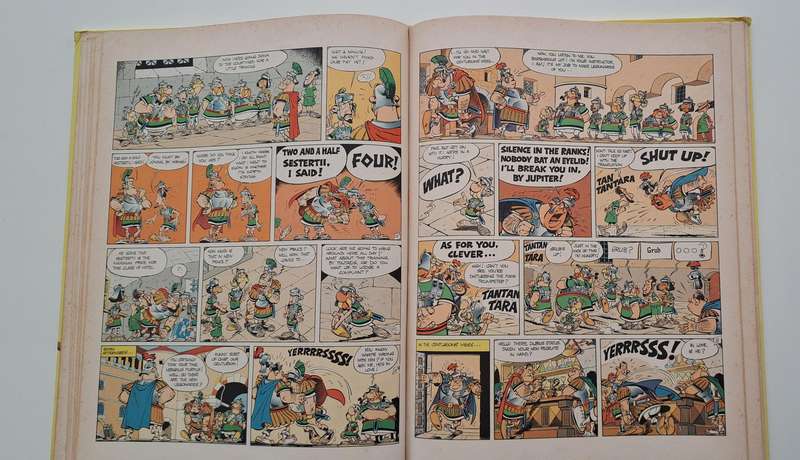 Asterix The Legionary By Goscinny & Uderzo book cartoon comic graphic novel classic collectable