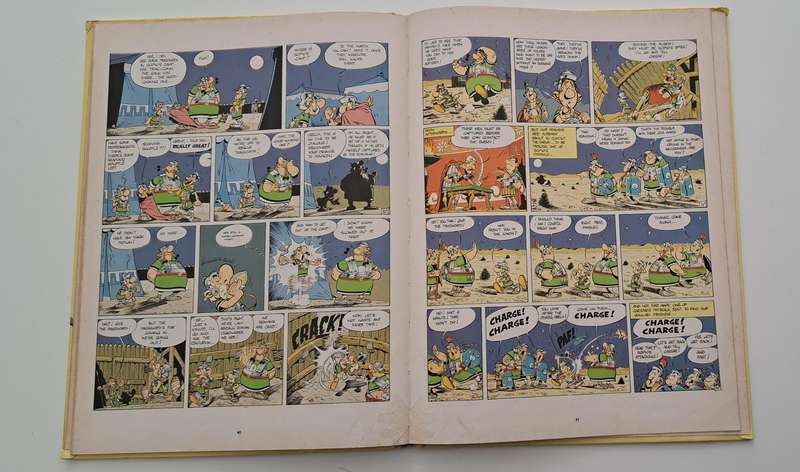 Asterix The Legionary By Goscinny & Uderzo book cartoon comic graphic novel classic collectable