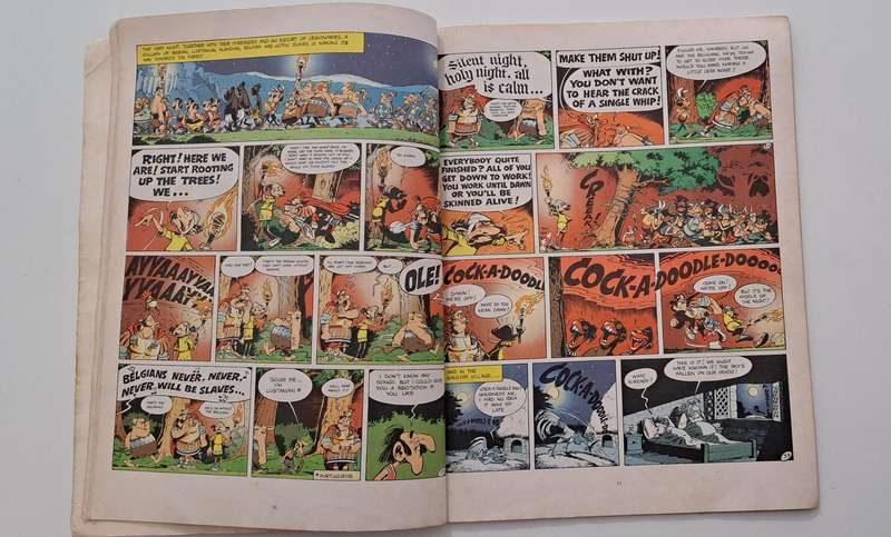 Asterix The Mansions Of The Gods By Goscinny & Uderzo cartoon comic book graphic novel