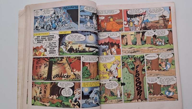 Asterix The Mansions Of The Gods By Goscinny & Uderzo cartoon comic book graphic novel