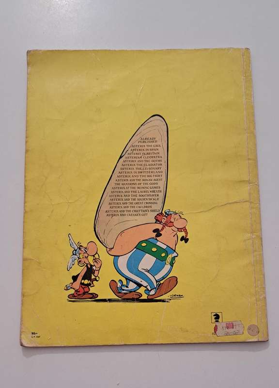 Asterix The Mansions Of The Gods By Goscinny & Uderzo cartoon comic book graphic novel