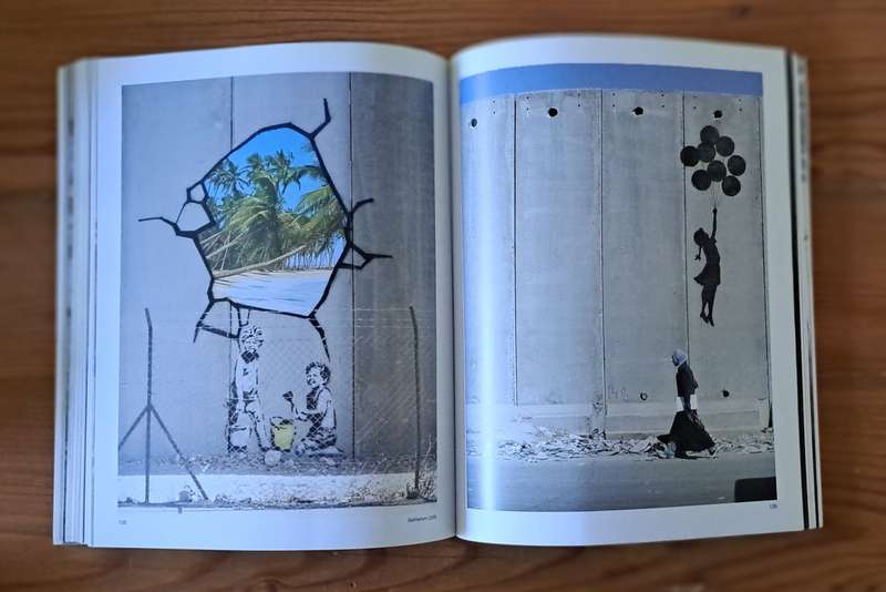 Banksy Wall and Piece book art political activist painter legend famous notorious graffiti artist mu