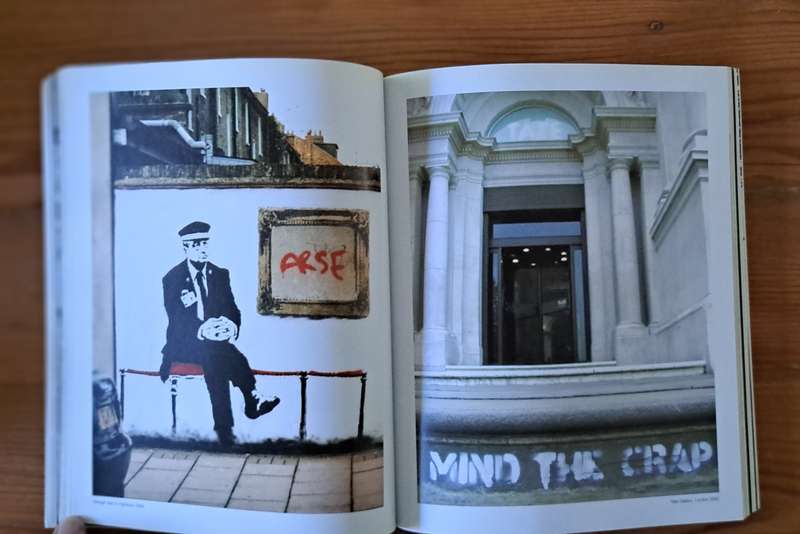 Banksy Wall and Piece book art political activist painter legend famous notorious graffiti artist mu