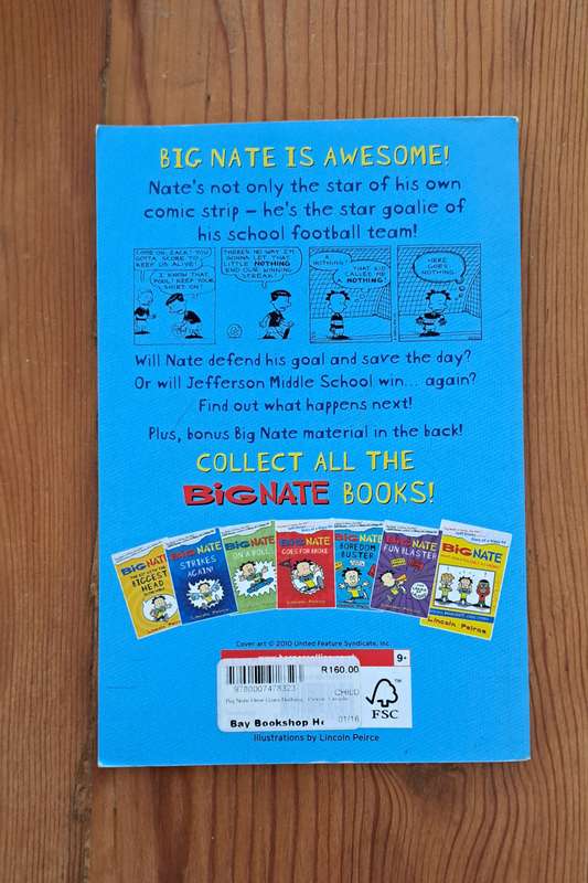 Big Nate Here Goes Nothing By Lincoln Peirce graphic cartoon comic book strip kids children realisti