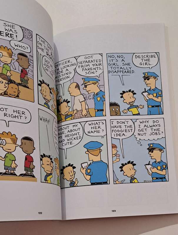 Big Nate Hug It Out By Lincoln Peirce graphic novel comic book humor comedy kids children's mystery