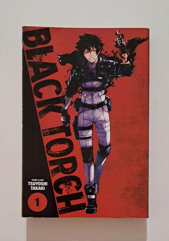 Black torch #1 by Tsuyoshi Takaki (2018 Viz Media) 1st printing comic book Japanese Manga