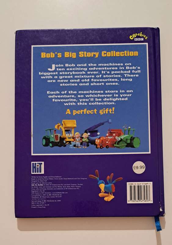 Bob The Builder Bob's Big Story Collection BBC Cbeebies kids children's classic picture book story t