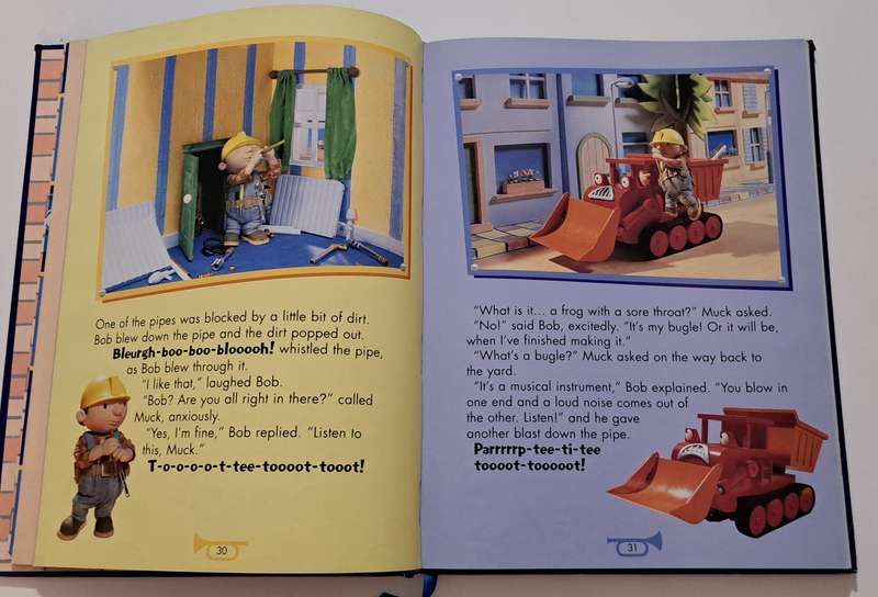 Bob The Builder Bob's Big Story Collection BBC Cbeebies kids children's classic picture book story t