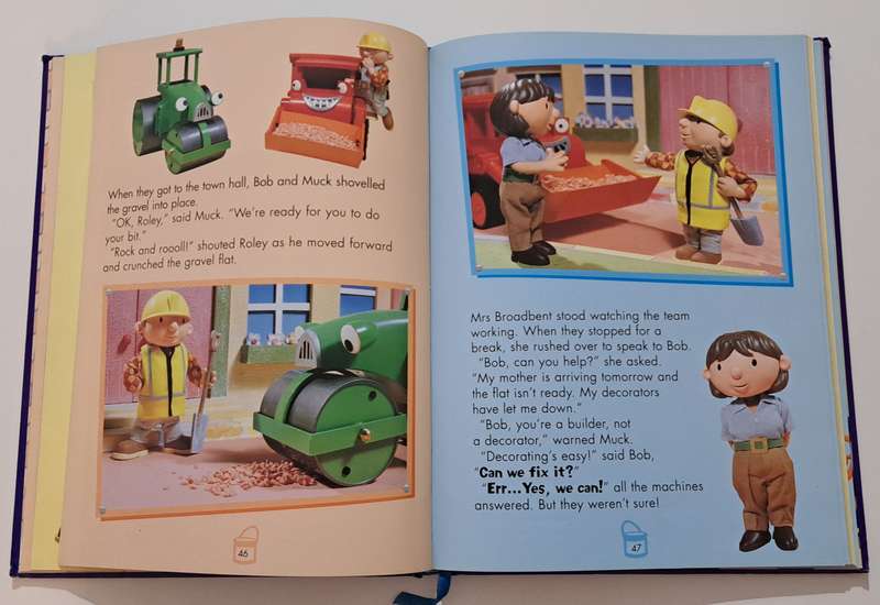 Bob The Builder Bob's Big Story Collection BBC Cbeebies kids children's classic picture book story t