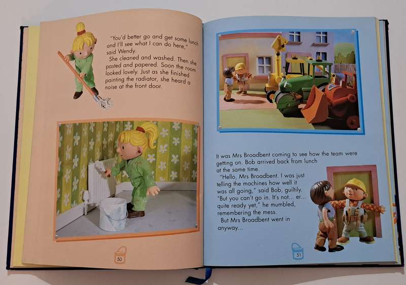 Bob The Builder Bob's Big Story Collection BBC Cbeebies kids children's classic picture book story t