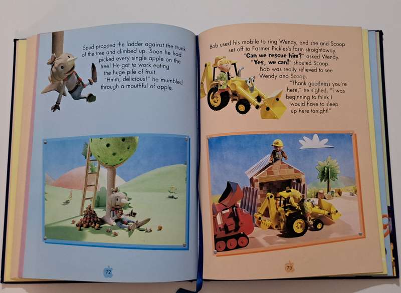 Bob The Builder Bob's Big Story Collection BBC Cbeebies kids children's classic picture book story t
