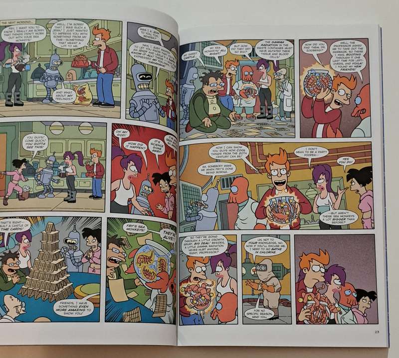 Futurama-O-Rama TPB (2002 Bongo) #1 comic books simpsons classic collectable